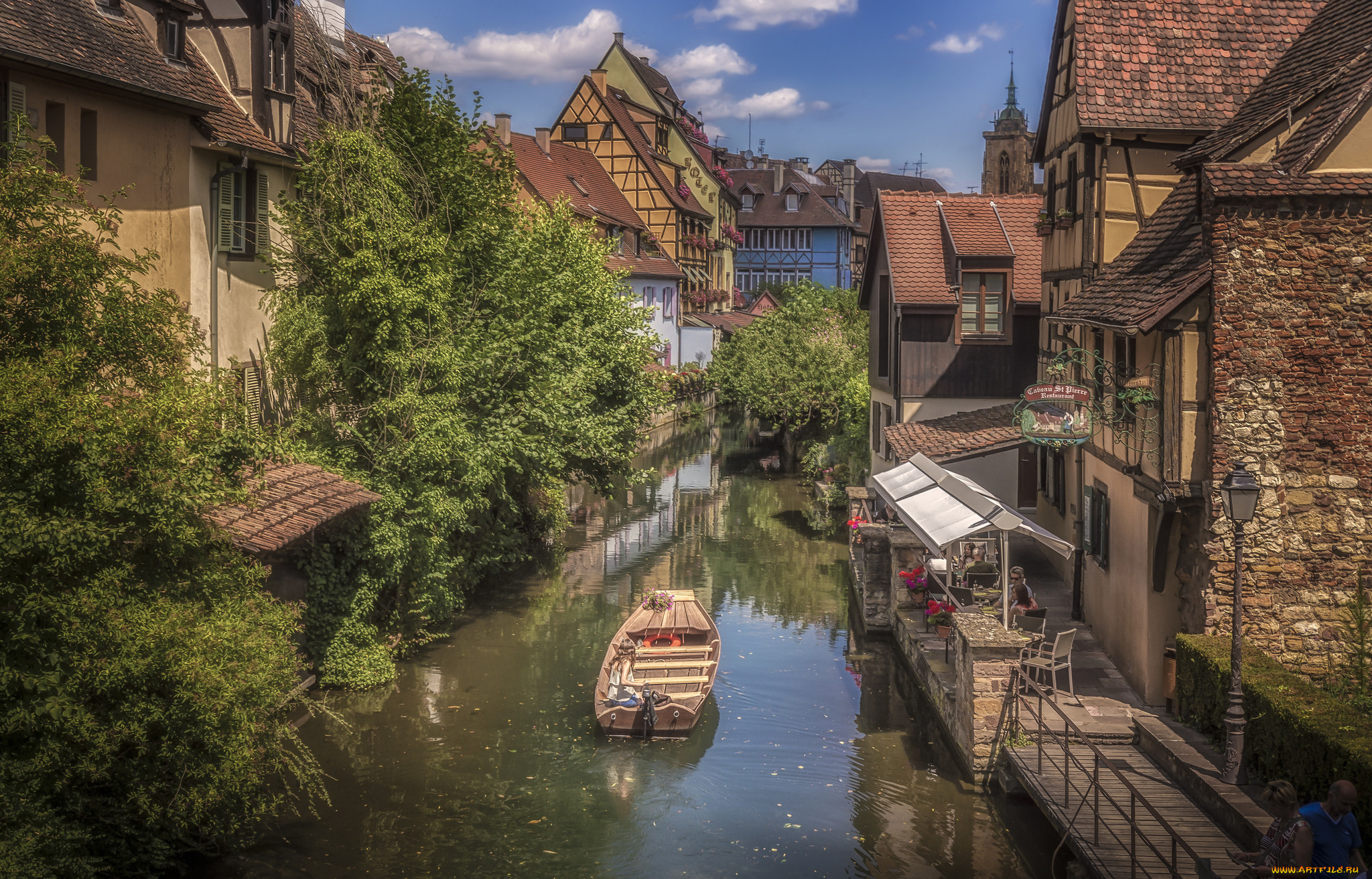 la petite venise in colmar,  france, , - ,  ,  , , 